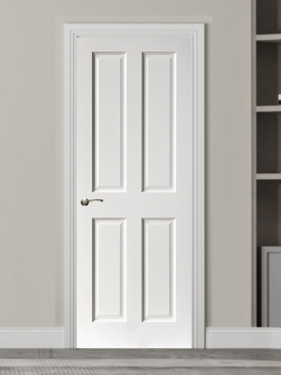 4 PANEL WHITE PRIMED DOOR