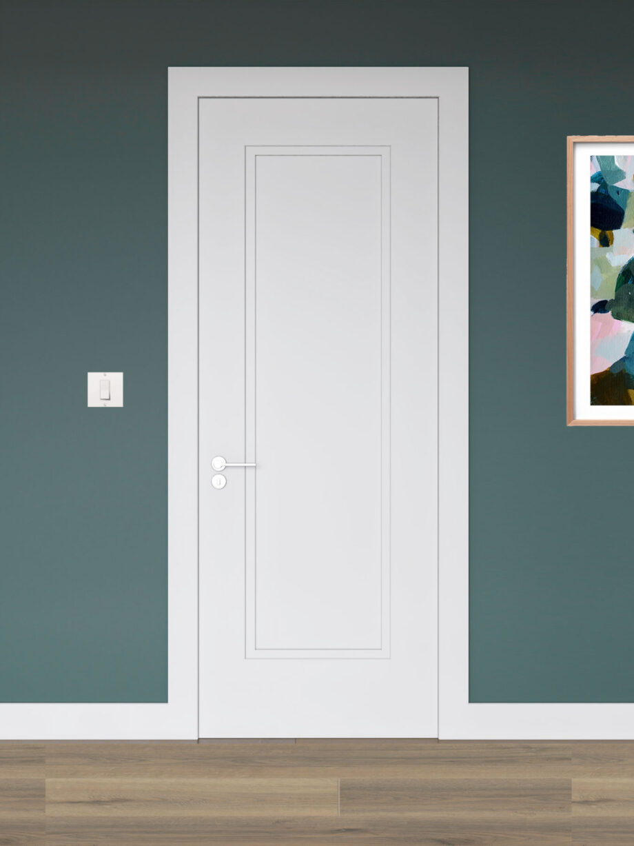 AMSTERDAM WHITE PRIMED DOOR