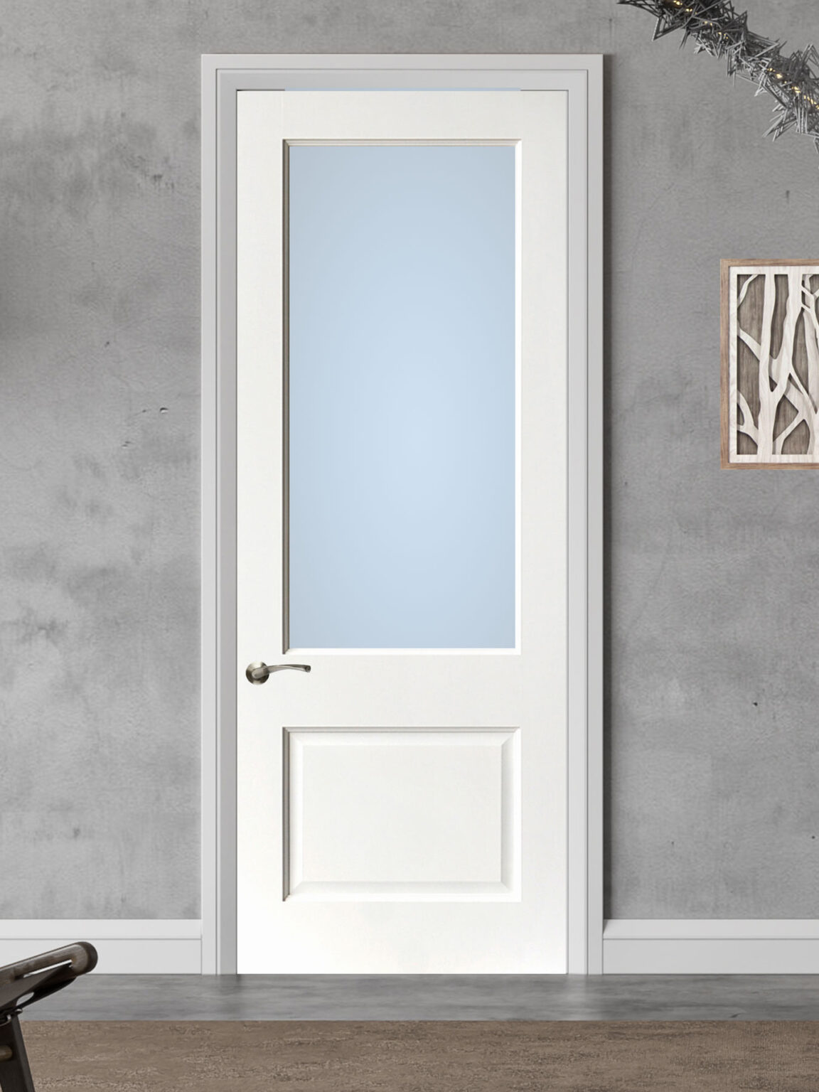 GISELLE LITE WHITE PRIMED DOOR – McFadden Timber