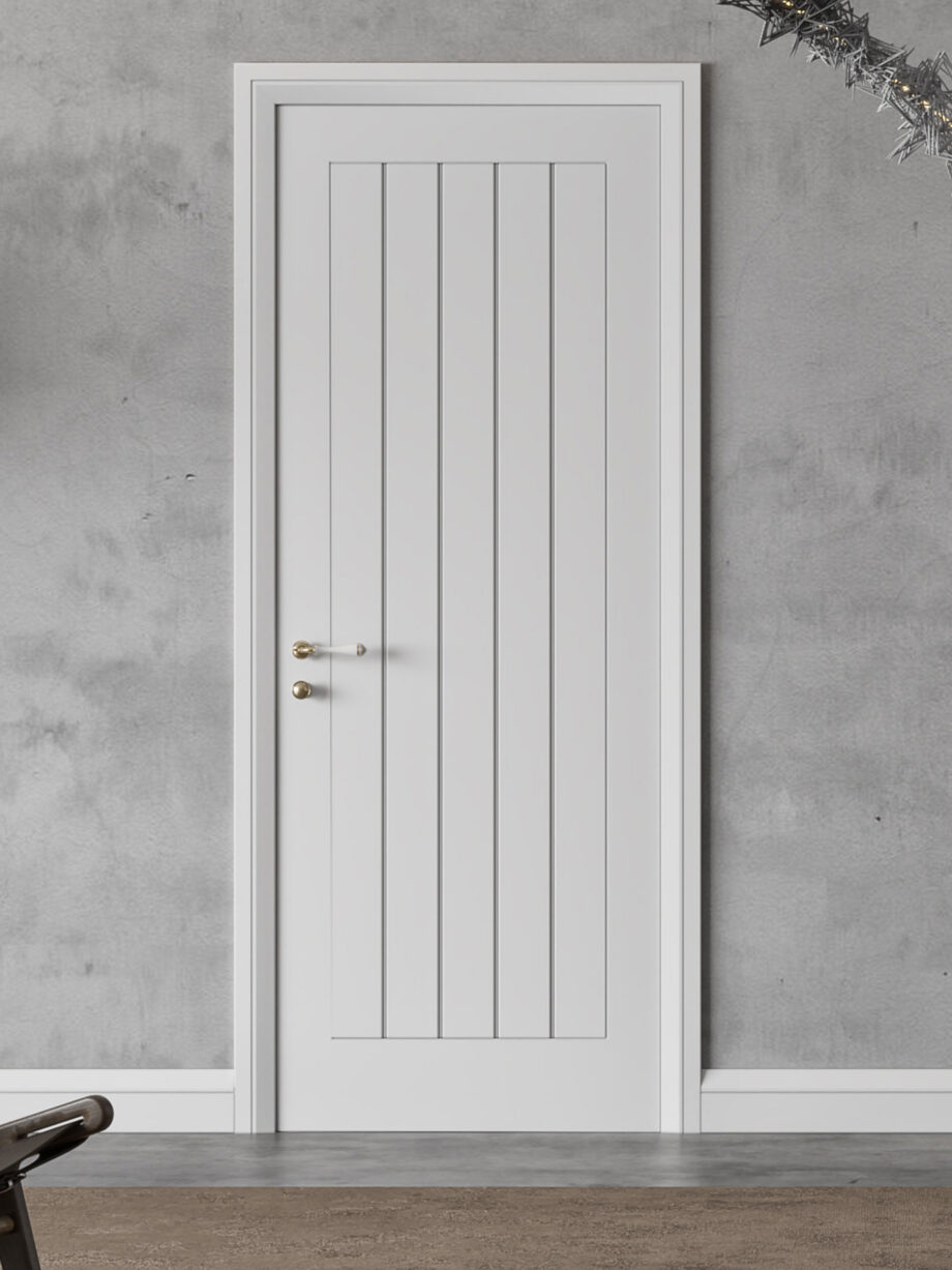 Mexicana White Primed Door