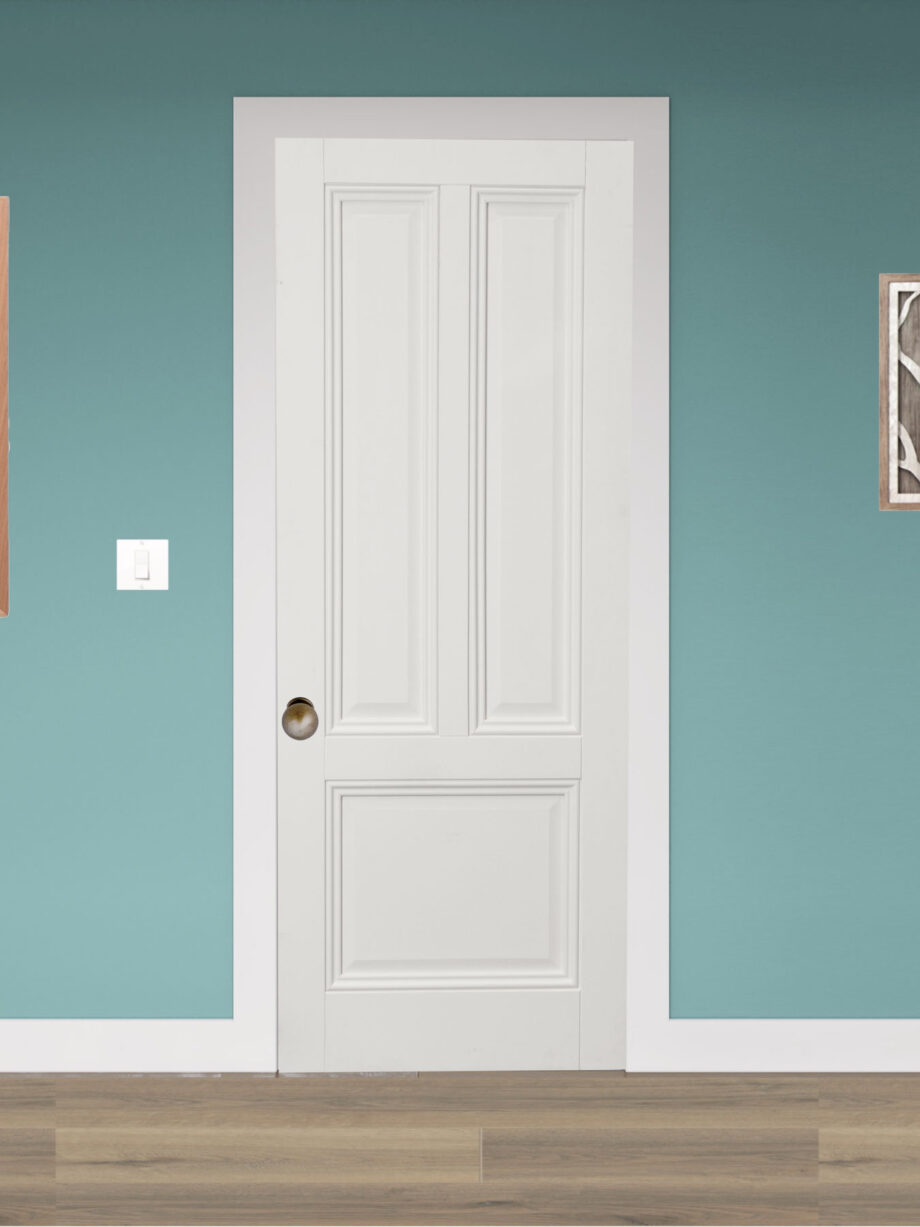 PEONY WHITE PRIMED DOOR